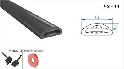Costa elettrica di sicurezza per porte automatiche